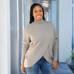 Gray Turtleneck | Sweater
